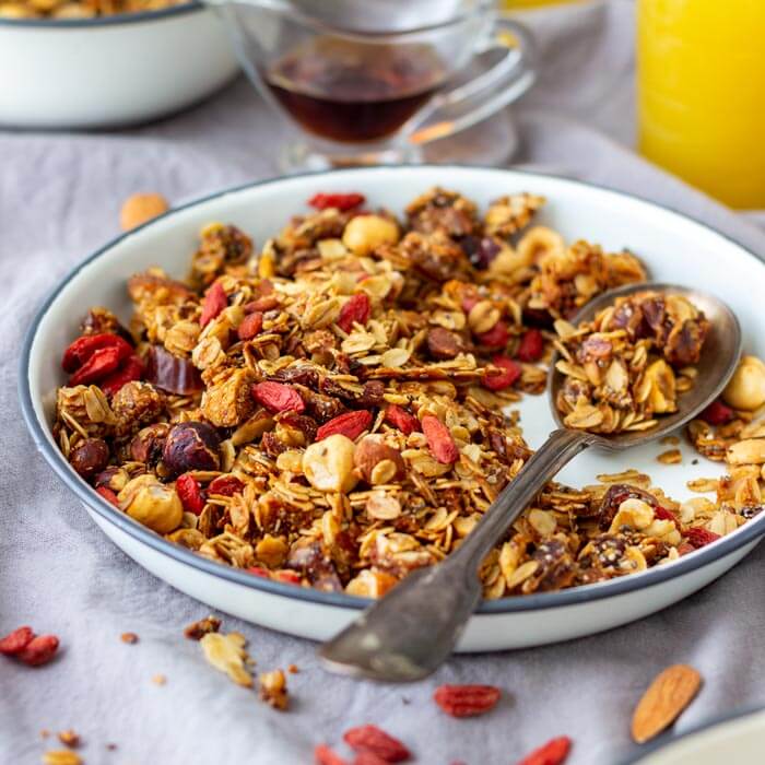 Healthy Homemade Granola Recipe