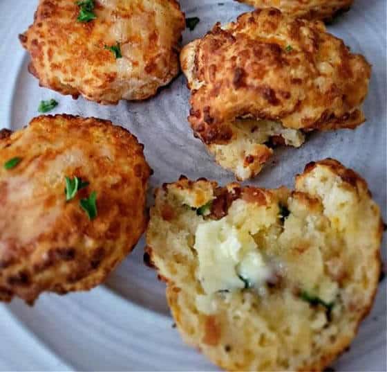 Air Fryer Cheese Scones