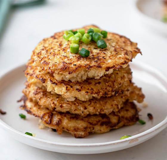 Cauliflower Hash Browns Easy Keto Diet Recipe