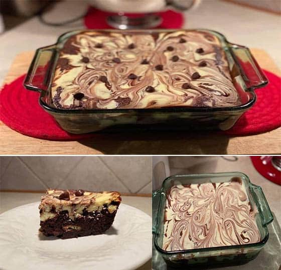 Cheesecake Brownies