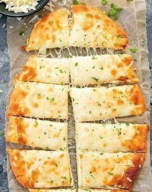 Cheesy Keto Garlic Bread