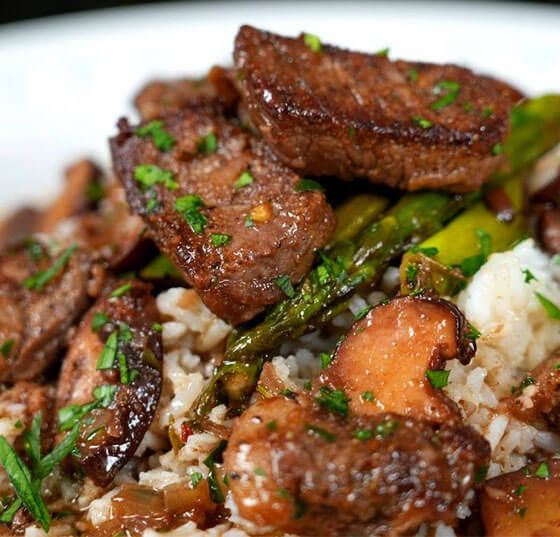 Garlic Butter Steak Bites