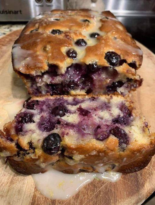 Keto Blueberry Lemon Bread