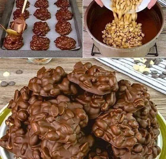 Keto Chocolate Nut Clusters