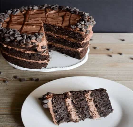 Keto Death by Chocolate Cake