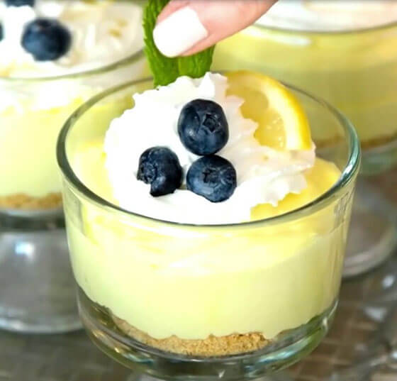 Keto Lemon Cheesecake Mousse