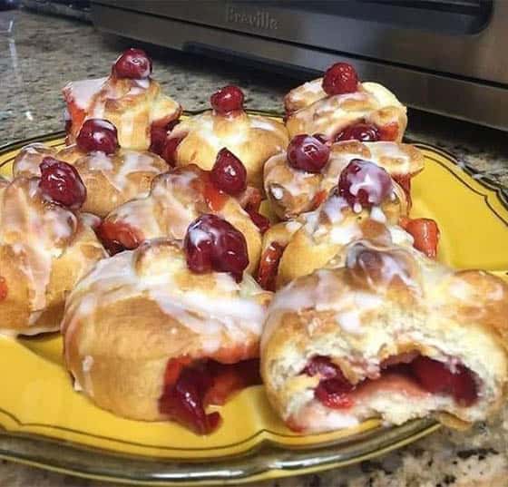 Keto Cherry Pie Bites