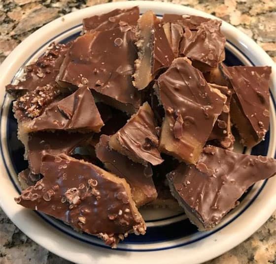 Keto English Toffee