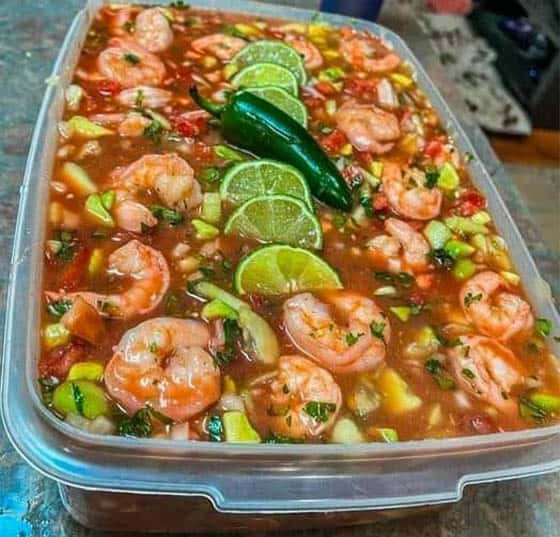 Keto and Low-Carb Mexican Shrimp Cocktail