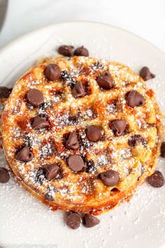 Chocolate Chip Chaffles