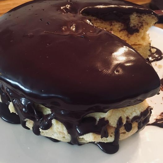 Keto Boston Cream Pie