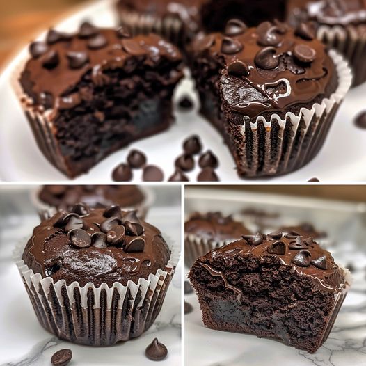 Keto Double Chocolate Muffins