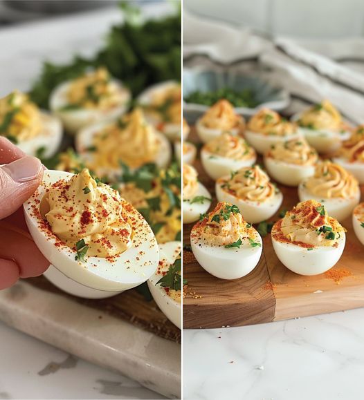 EASY CLASSIC KETO DEVILED EGGS