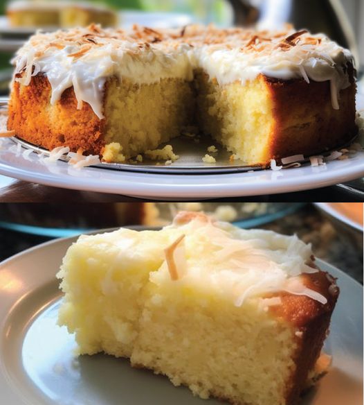 KETO COCONUT FLOUR CAKE