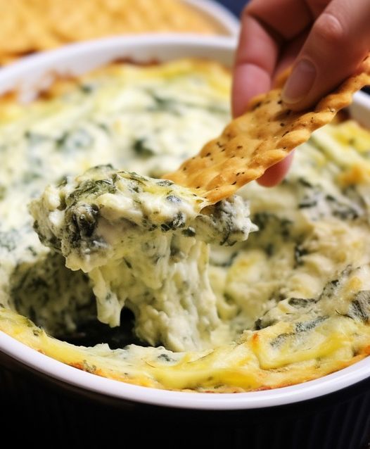 KETO SPINACH ARTICHOKE DIP