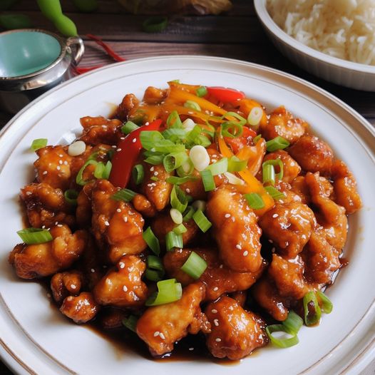 KETO SWEET AND SOUR CHICKEN