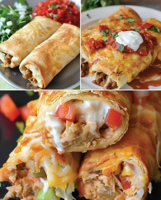 Keto Mexican Chimichangas