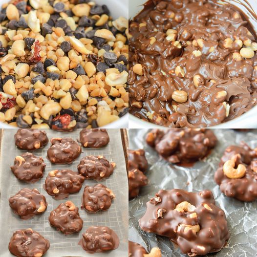 Dark Chocolate Keto Clusters