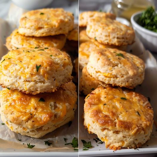 KETO CHEDDAR BAY BISCUITS