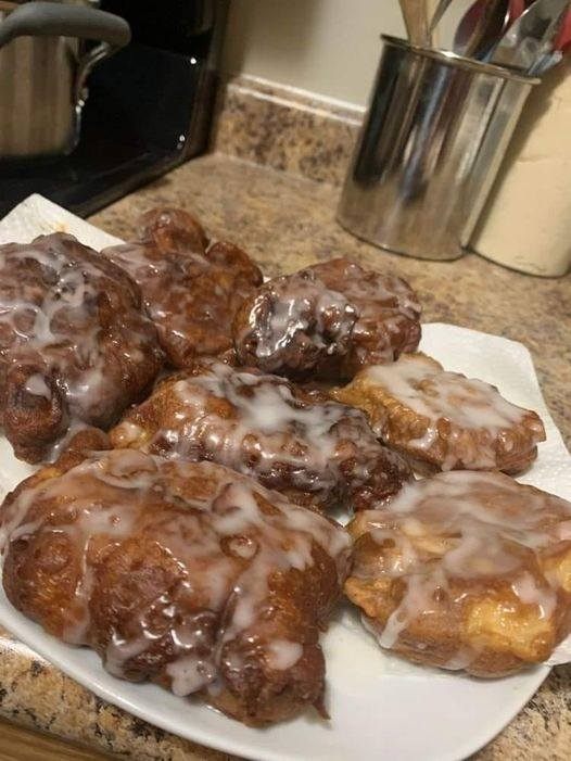 Keto Apple Fritters