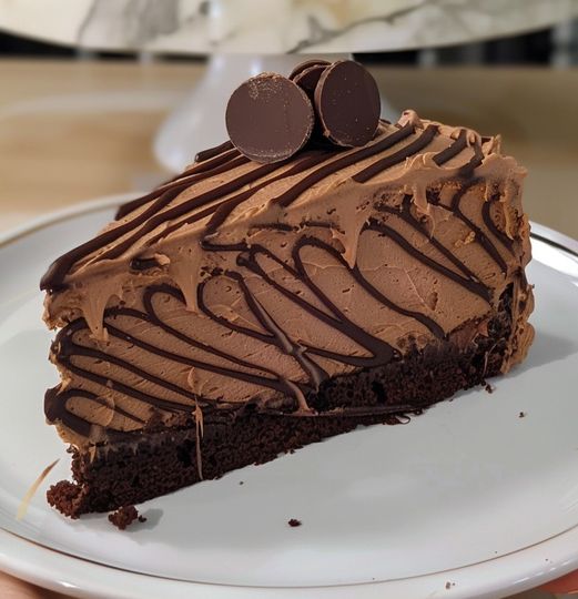 No Bake Keto Chocolate Cheesecake