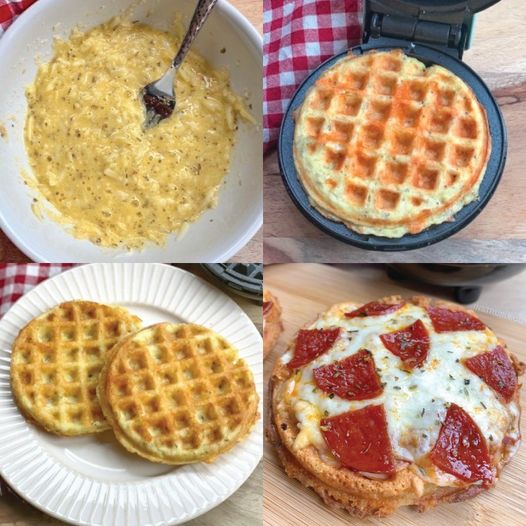 Keto Pizza Chaffle