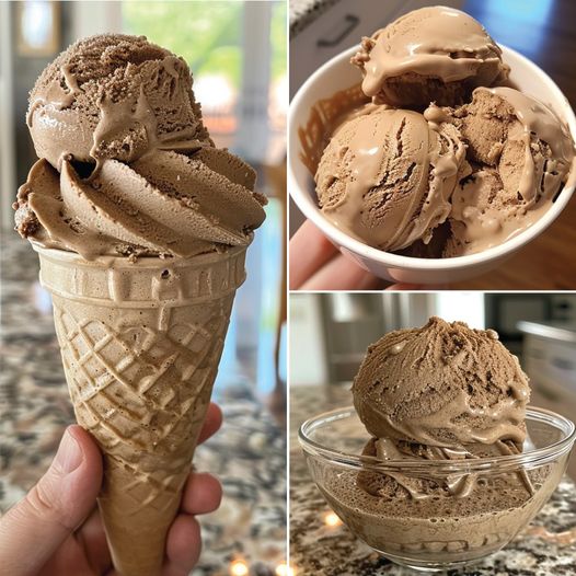 Keto Mocha Coffee Ice Cream